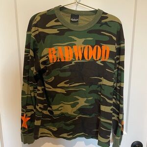 Badwood Thermal Camo Long Sleeve Shirt
